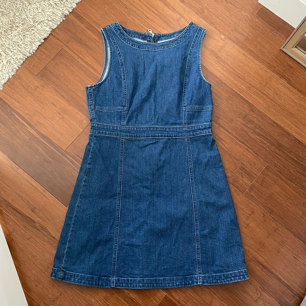Gap size 8 denim jumper dress.